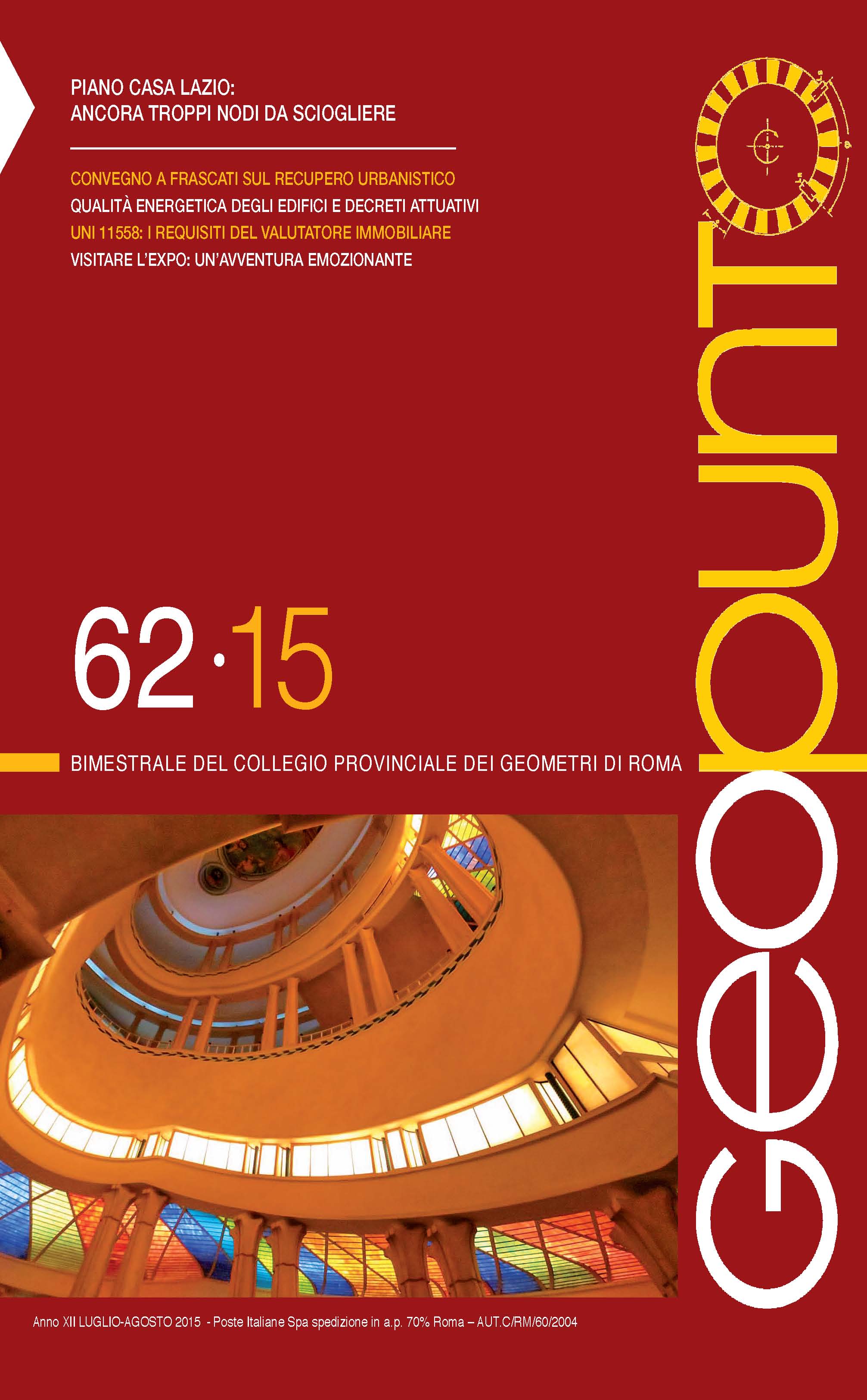 Rivista GeoPunto numero 62/2015