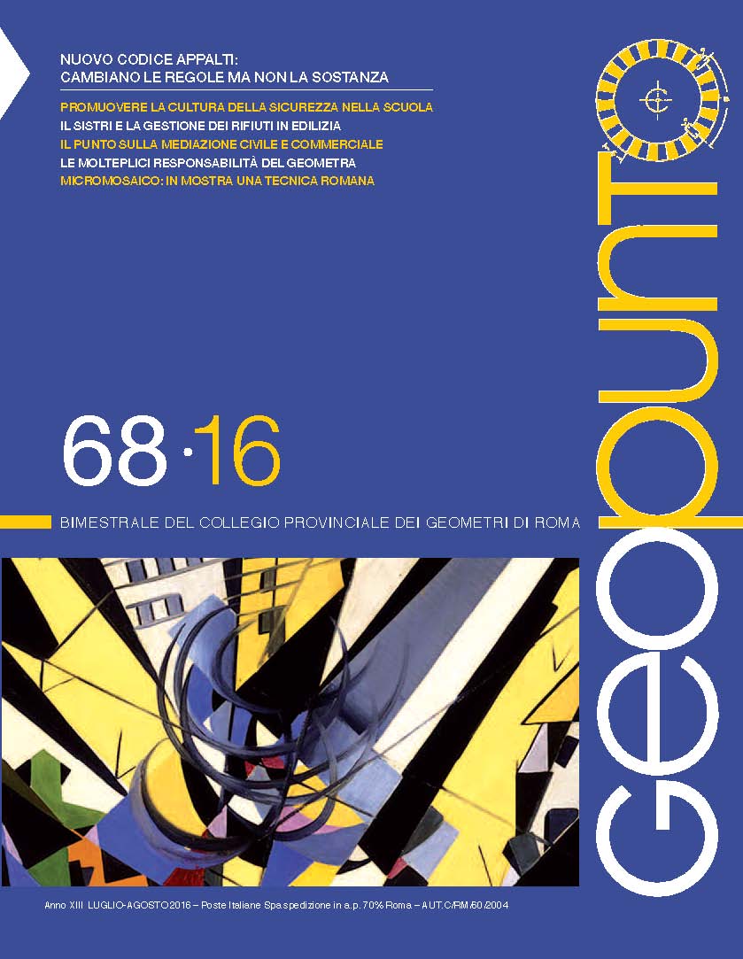 Rivista GeoPunto numero 68/2016