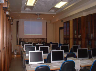 La sala multimediale per i corsi